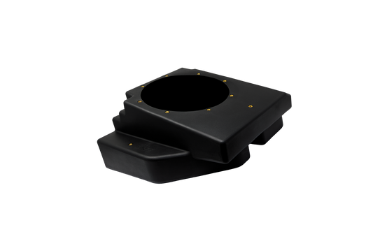 Can-Am® Maverick R 10" Rear Driver Subwoofer Enclosure (4-SEAT MODELS) – Unloaded | UTVS-R-ENC-DRIVER-4R