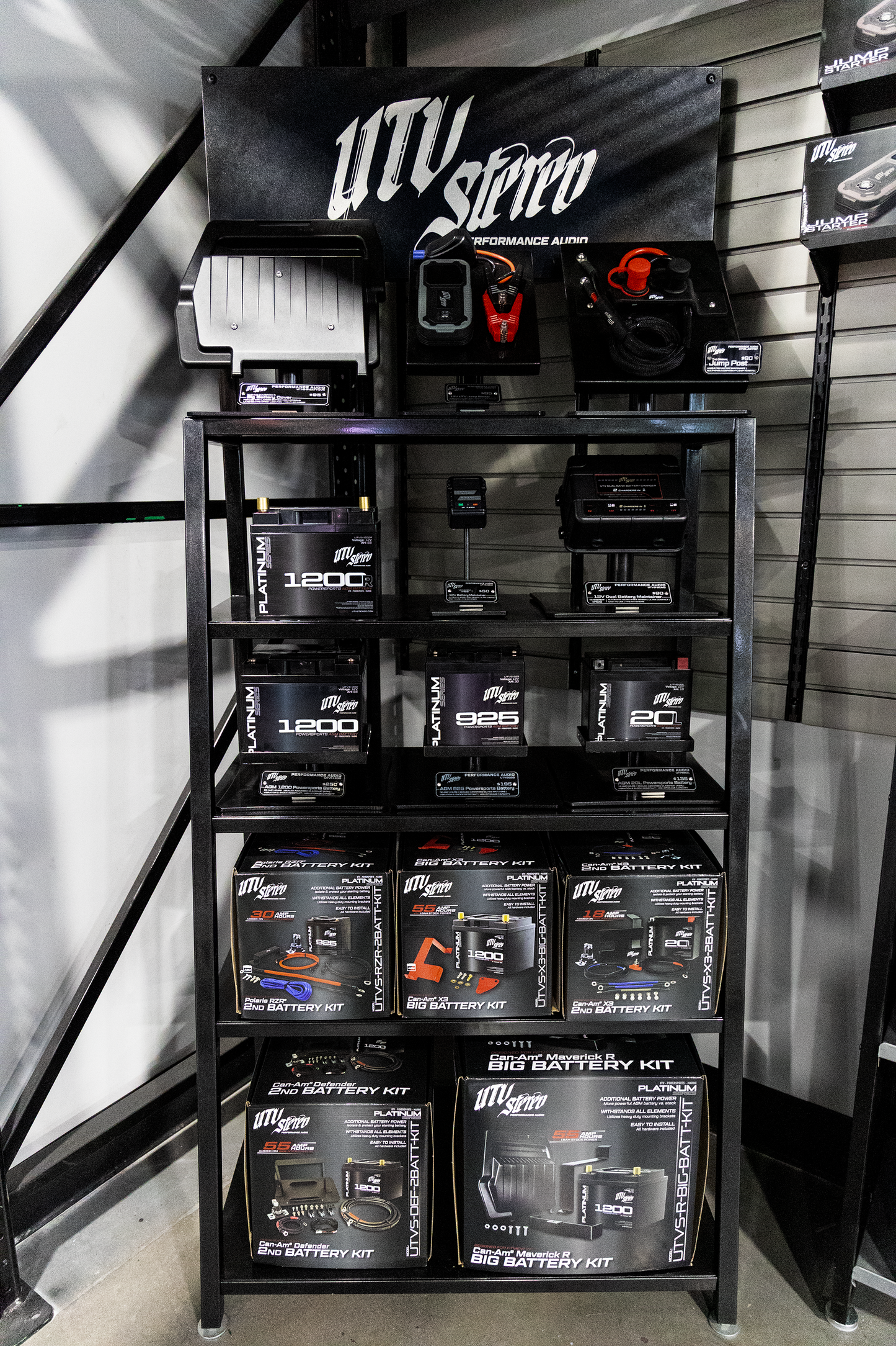 UTV Stereo Dealer Battery Display | UTVS-DISPLAY-2