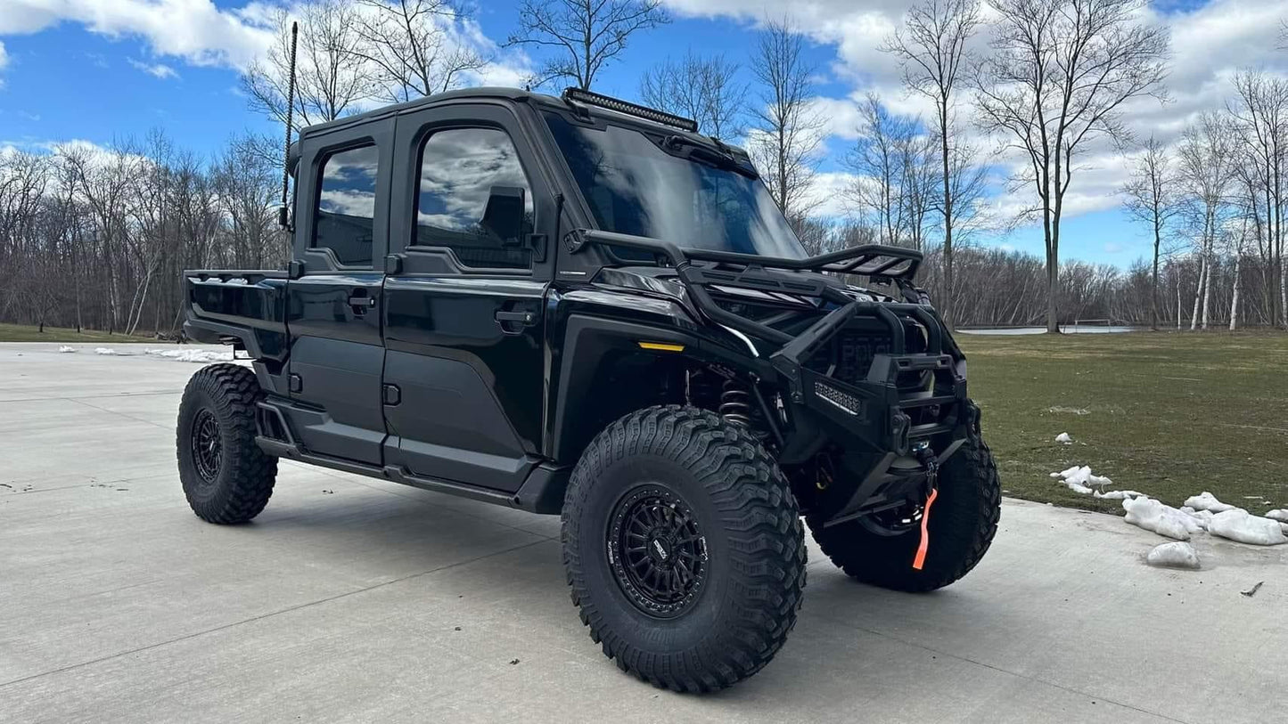 Delta R Beadlock | Satin Black | UTV Wheel Kit