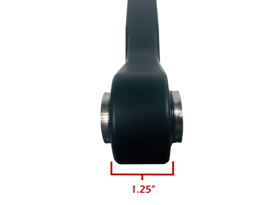 Our high clearance rods were designed with strength, dependability, and affordability all in mind. Our rods finish in the absolute largest rods on the market. We have a finished thickness of 1.25 inches throughout the entire center of the rod where it really counts, and a finished height of the rod at over 1.5 inches. Making these the absolute thickest rod on the market. Our rods also boast a full 3 INCHES OF ADDED GROUND CLEARANCE!! So take the washed out trail with confidence in mind