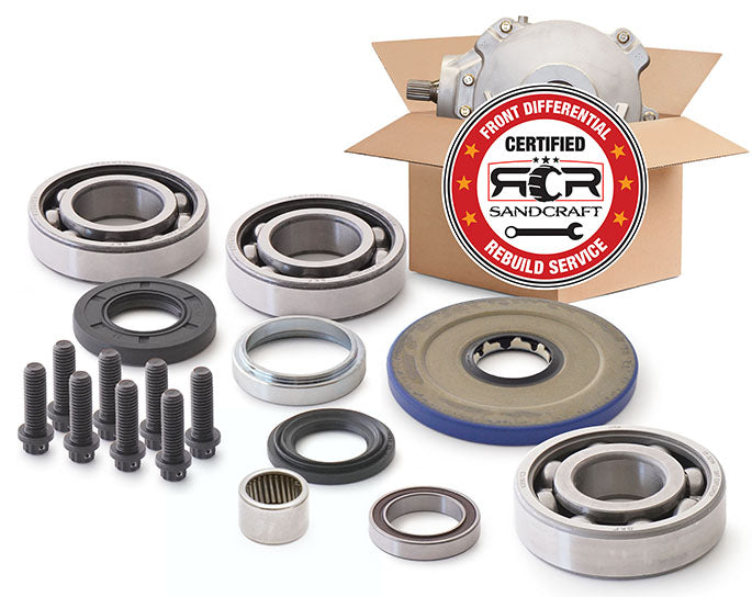 BULLETPROOF FRONT DIFF RE-BUILD 2020-2024 CAN-AM VISCO LOK