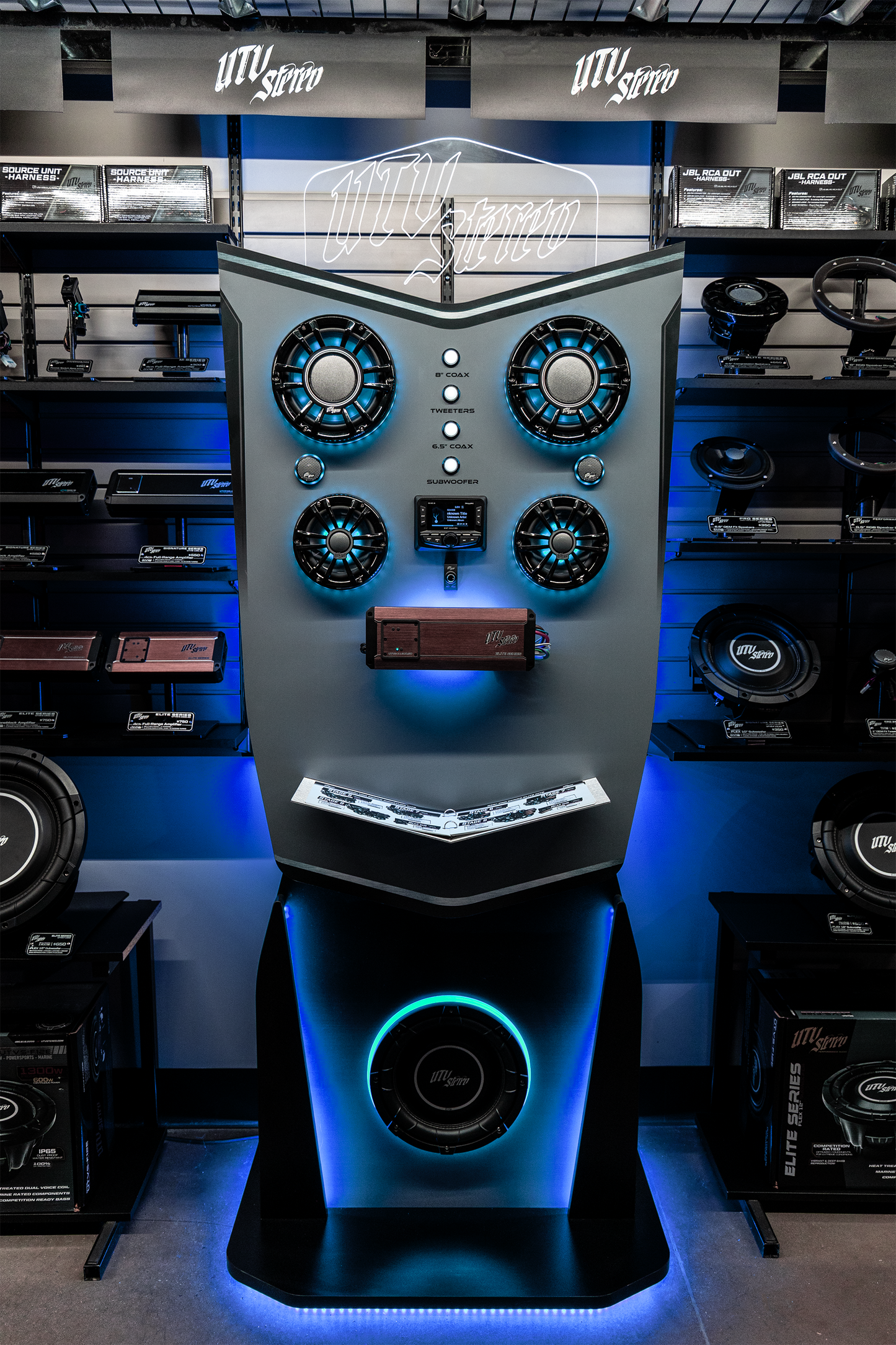 UTV Stereo Dealer Audio Display | UTVS-DISPLAY-1