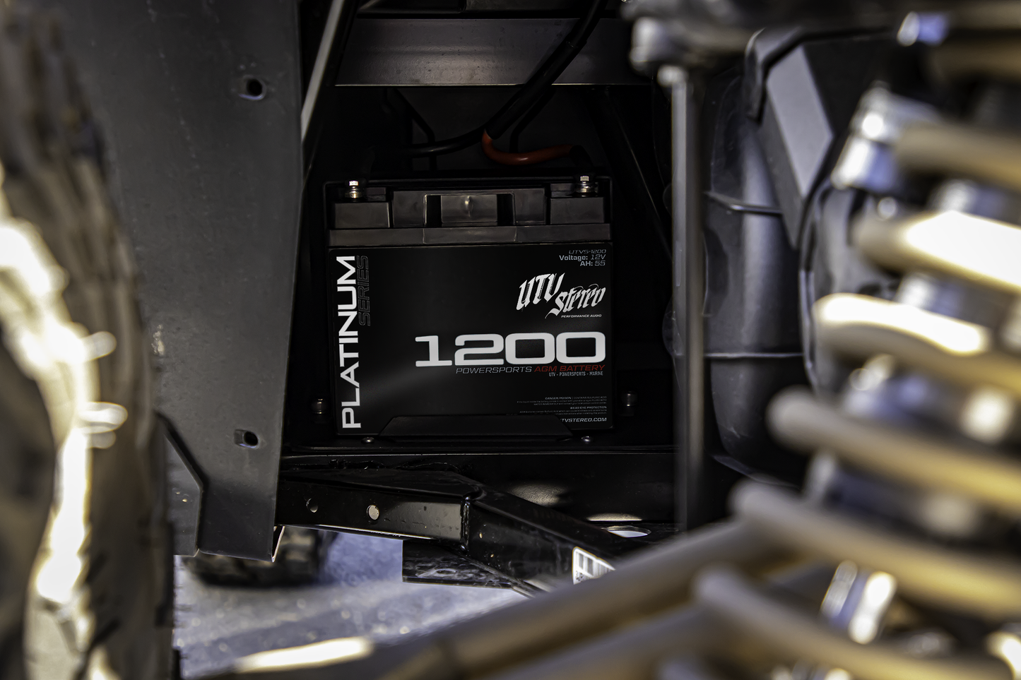 Can-Am® Defender HD10 2nd Battery Mount Only (No Battery) | UTVS-DEF-2BATT-MT