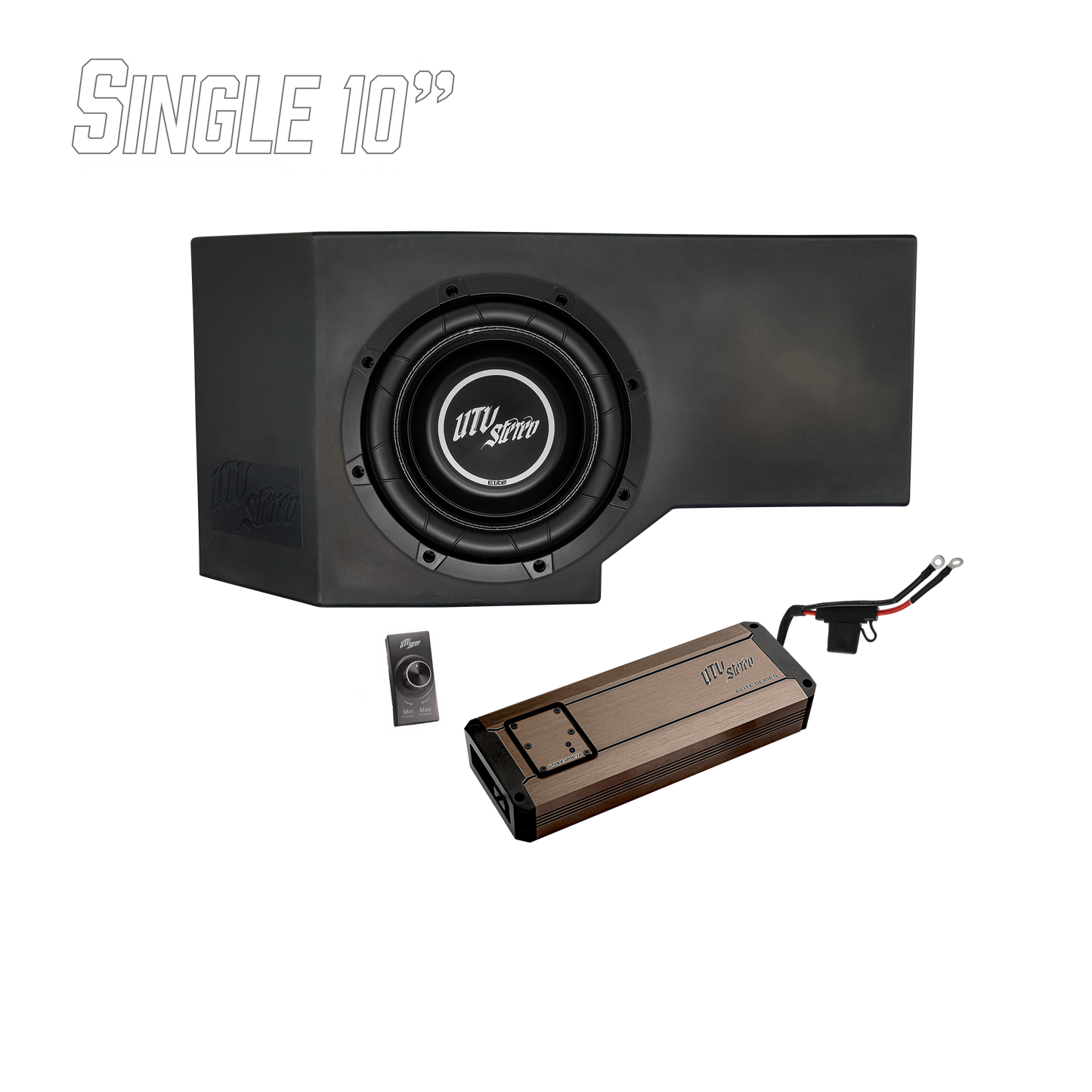 Can-Am® Defender HD11 1200W Single 10" Subwoofer Kit | UTVS-DEF2-1200-1-GO