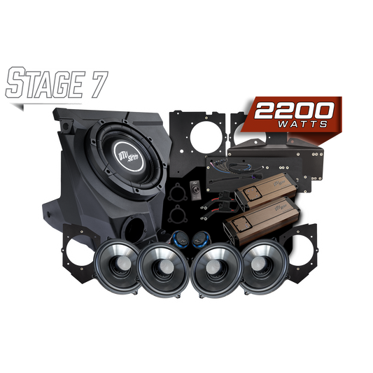 KAWASAKI® TERYX H2 GARMIN TREAD® Elite Stage 7 Stereo Kit | UTVS-H2-S7-GRM