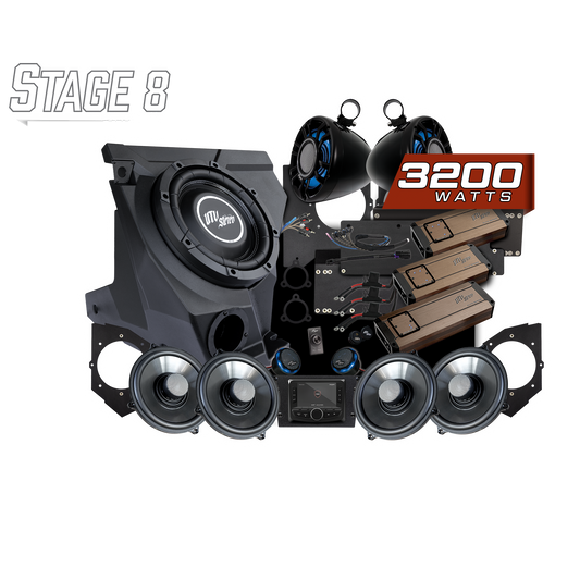 KAWASAKI® TERYX H2 Elite Stage 8 Stereo Kit | UTVS-H2-S8
