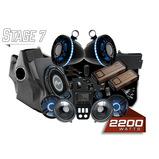'20-'24 RZR® Pro Series Elite Stage 7 Stereo Kit | UTVS-PRO-S7-E