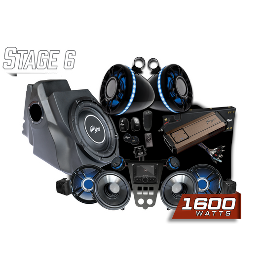 '25-'26 RZR® Pro Series Elite Stage 6 Stereo Kit | UTVS-PRO2-S6-E