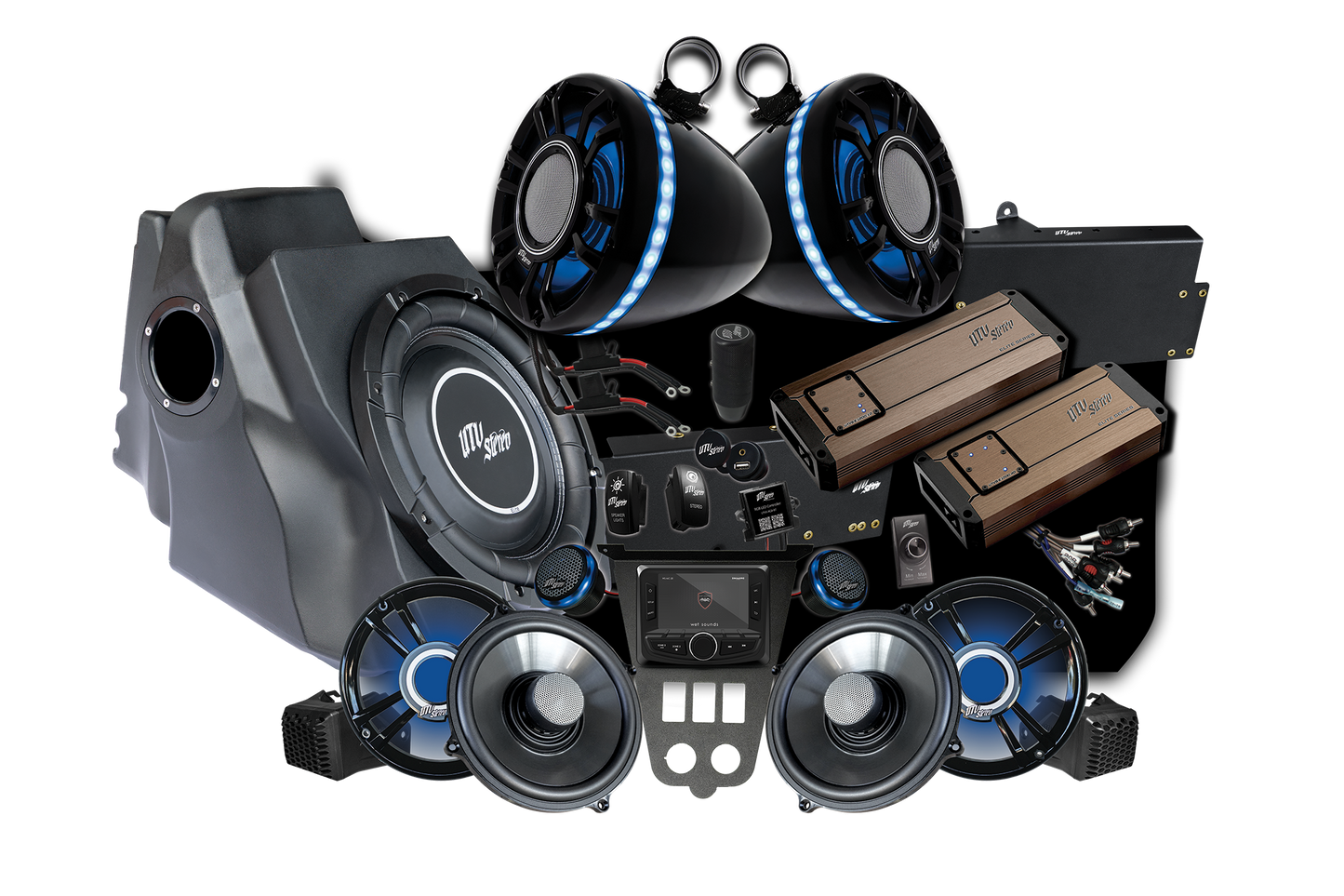 '25-'26 RZR® Pro Series Elite Stage 7 Stereo Kit | UTVS-PRO2-S7-E
