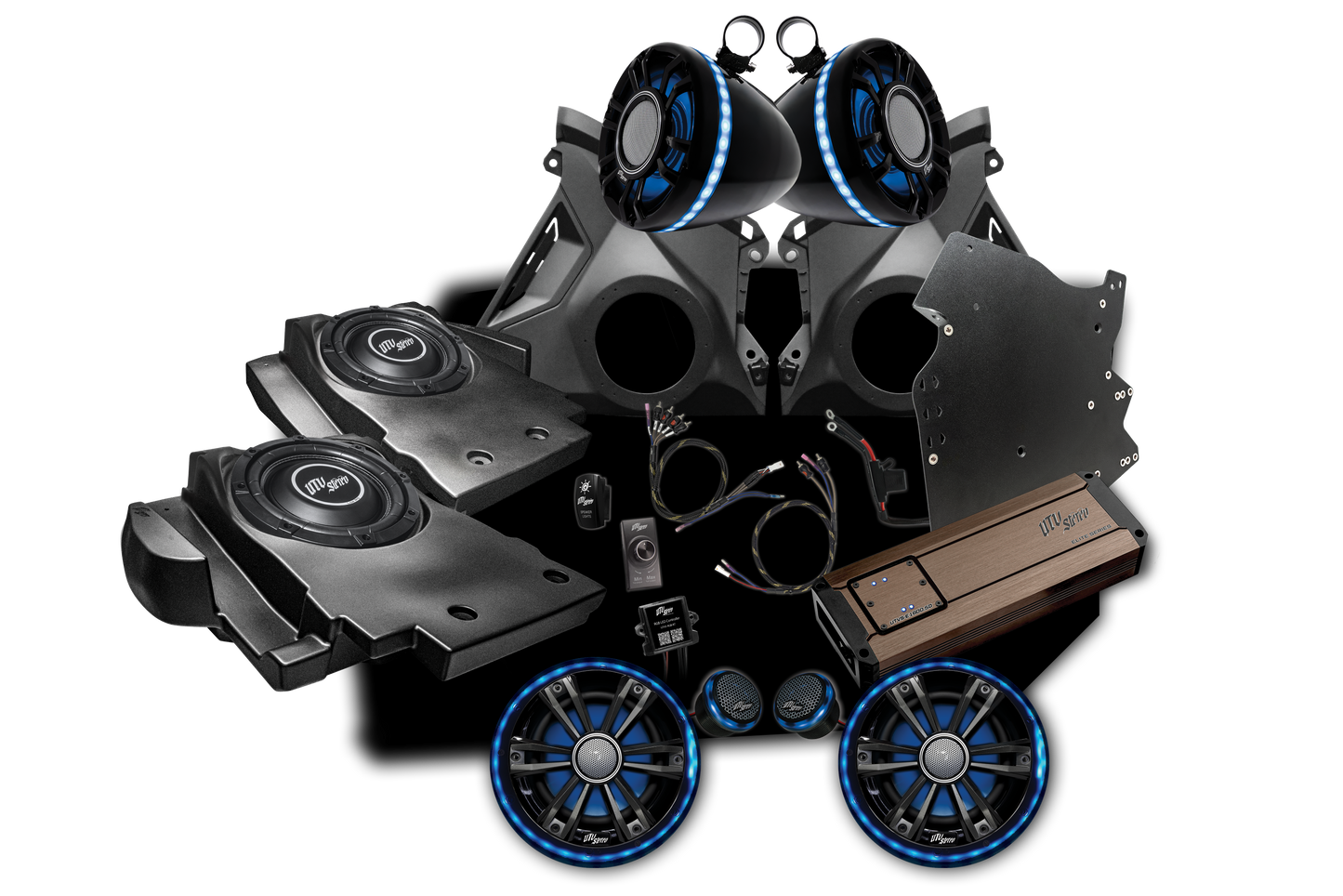 Can-Am® Maverick R BRP GO! Elite Series Stage 6 Stereo Kit | UTVS-R-S6-E-GO