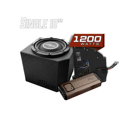 Polaris® Ranger 1200W Single 10" Subwoofer Kit | UTVS-RNG-SUB-1200-1
