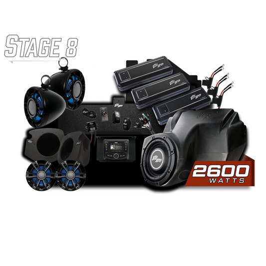 RZR® Signature Series Stage 8 Stereo Kit | UTVS-RZR-S8-S