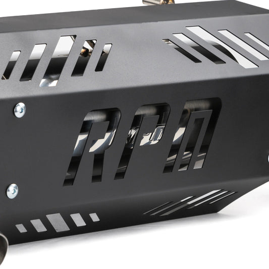 RPM RZR XPT E-Valve Muffler - Dual Tip Captains Choice Exhaust- 2016-2022 XPT XP Turbo S