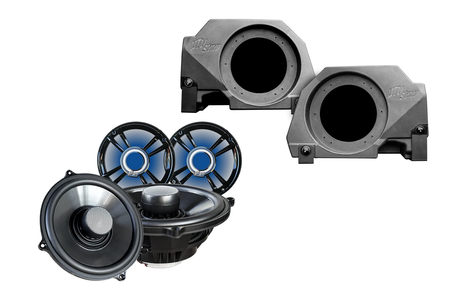 Pro Series 6.5" Speakers (Pair) | UTVS-P654