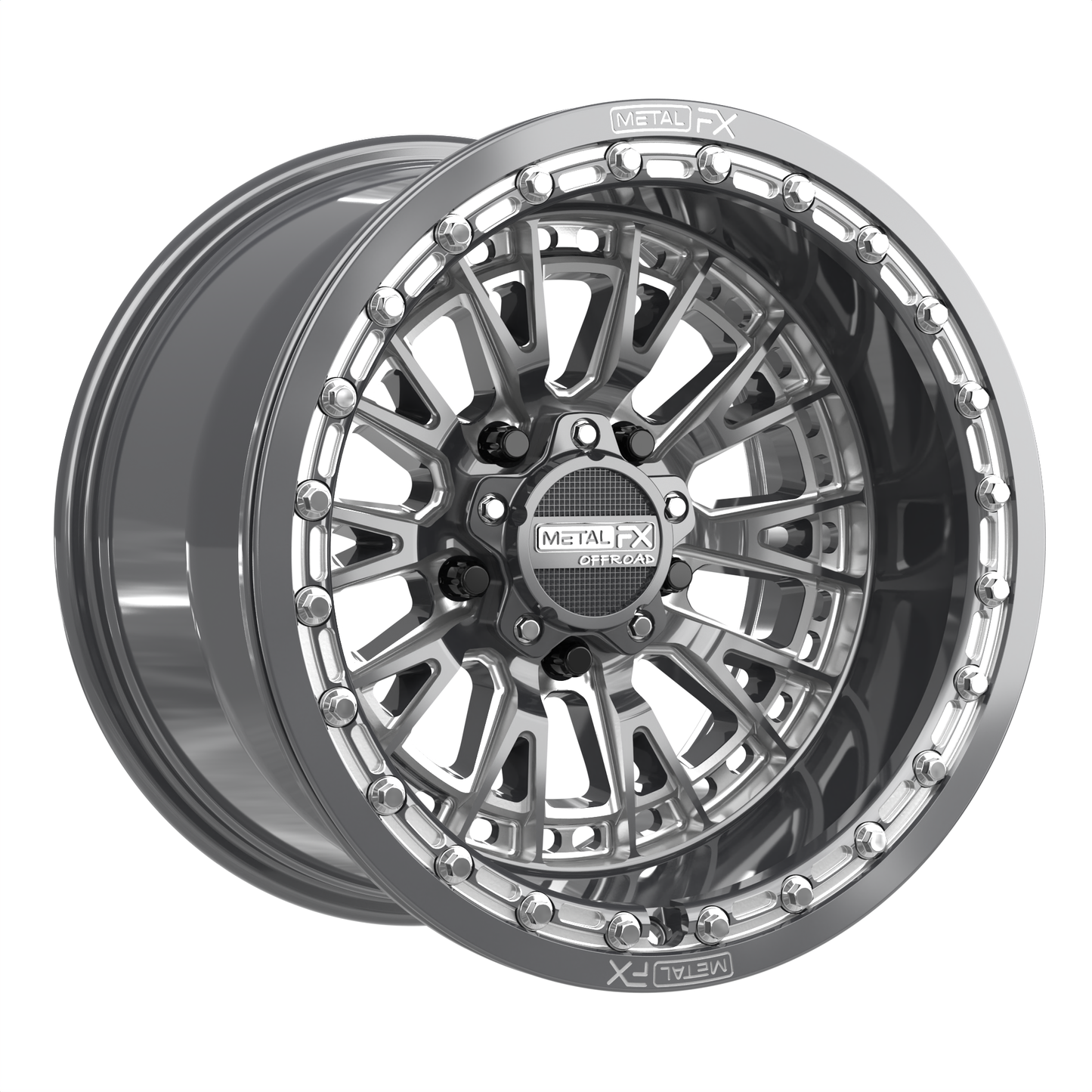 Slayer R Beadlock | Gunmetal Contrast Cut + Center Cap Spacer