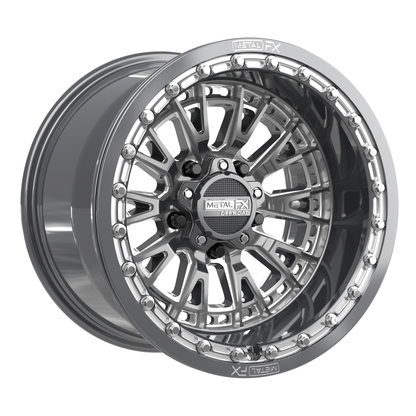 Slayer R Beadlock | Gunmetal Contrast Cut + Center Cap Spacer