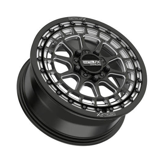 17 Outlaw R Beadlock | Satin Black Contrast Cut