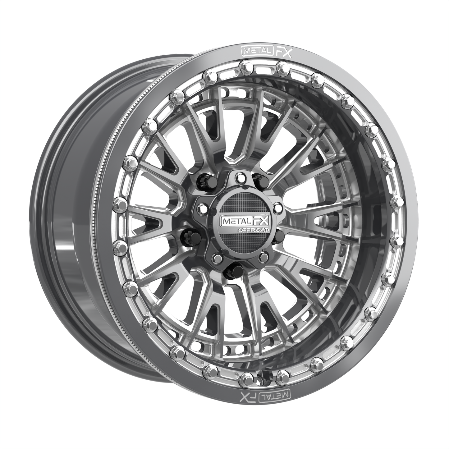 Slayer R Beadlock | Gunmetal Contrast Cut + Center Cap Spacer