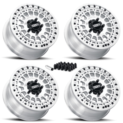 Hitman R Beadlock | Raw | UTV Wheel Kit