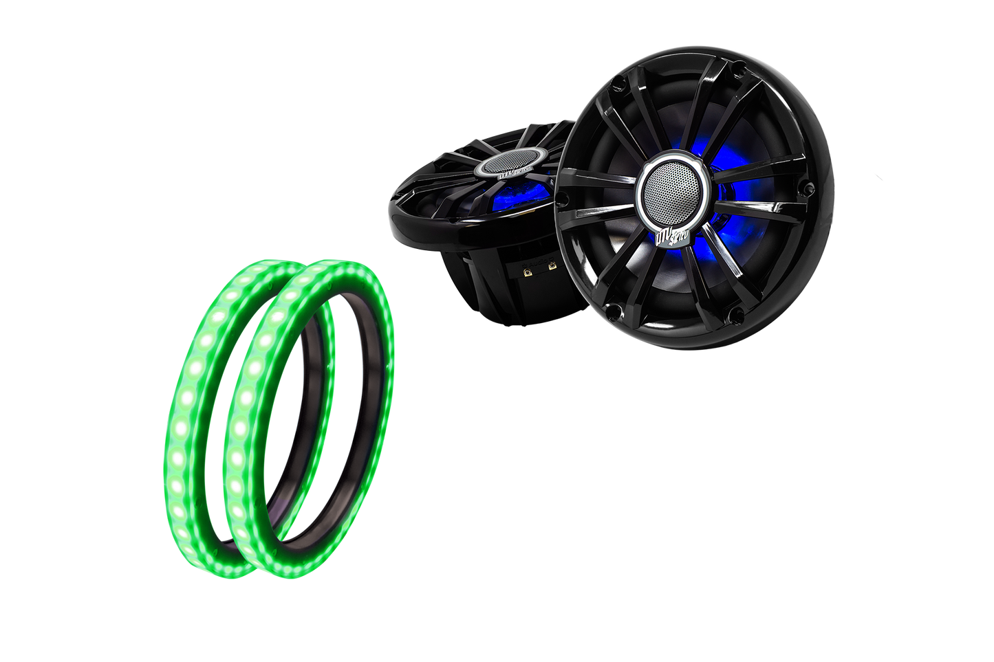 Polaris® Ranger 1500 Front Overhead Speaker Adapters (Pair) | UTVS-RNG-OSA-FRONT