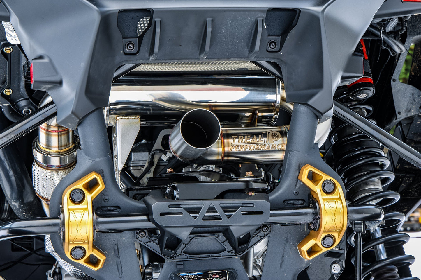 Treal Performance 2024–2025 Can-Am Maverick R "Outlaw" Exhaust