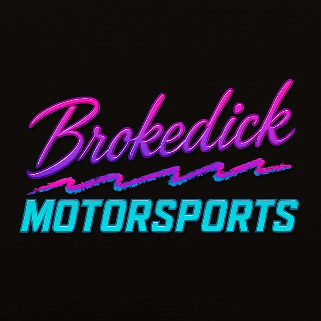Brokedick Motorsports Stickers