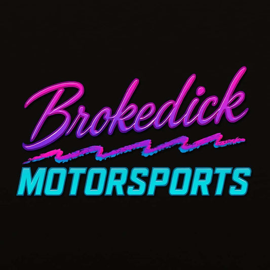 Brokedick Motorsports Stickers