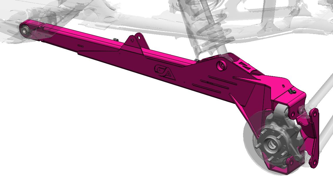 Polaris RZR Pro R Toe Link Delete Trailing Arms