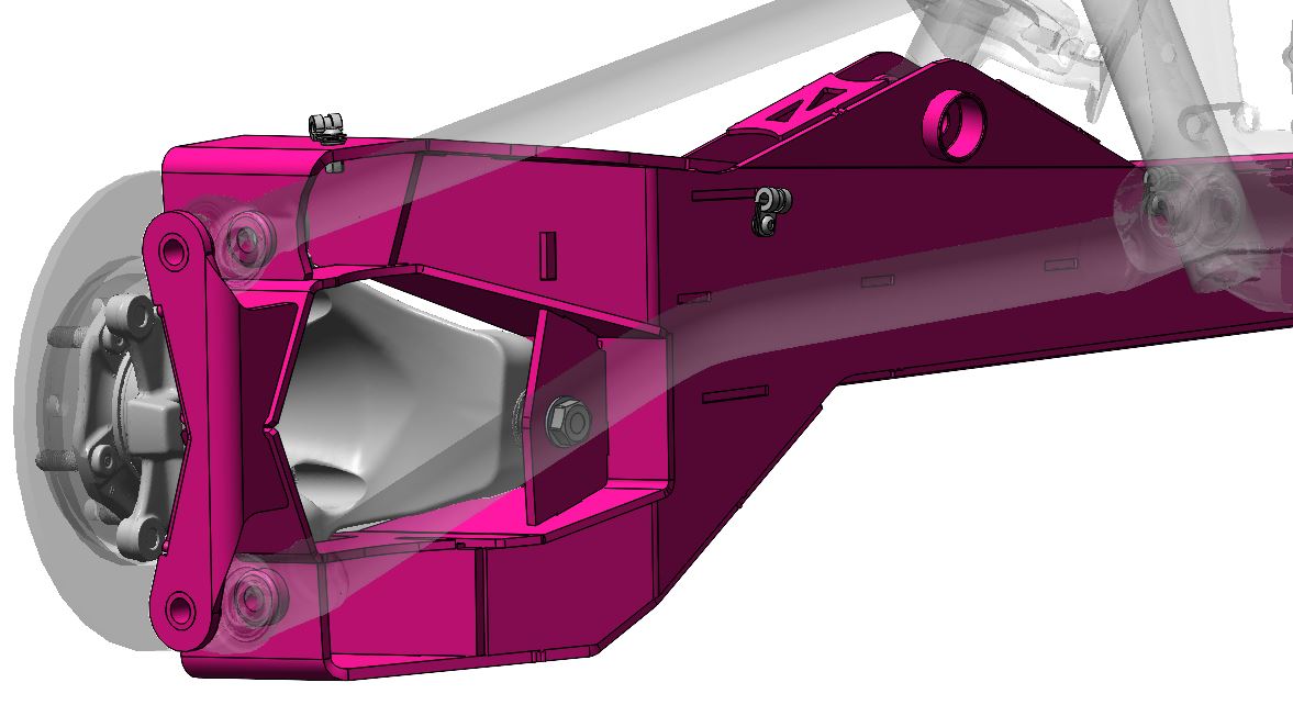 Polaris RZR Pro R Toe Link Delete Trailing Arms