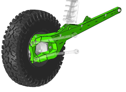 Polaris RZR Turbo R/Pro S Toe Link Delete Trailing Arms