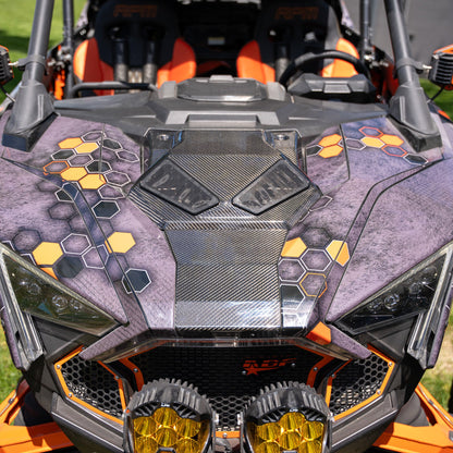 RPM Polaris Pro Model Carbon Fiber Nose Panel  - Pro R, XP, S, Turbo R