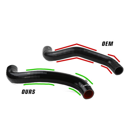RPM Kawasaki H2 Teryx 5-Ply, Wire Reinforced, Port Matched Silicone Charge Tubes