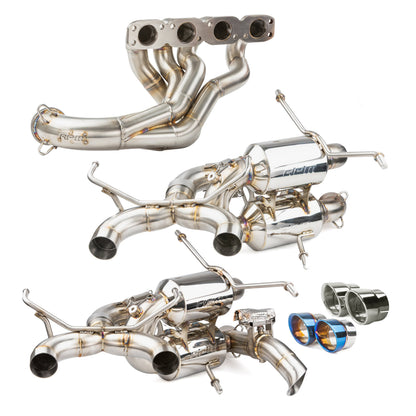 RPM Kawasaki H2 2.5" Dual Sport Full Exhaust + Optional E-Valve