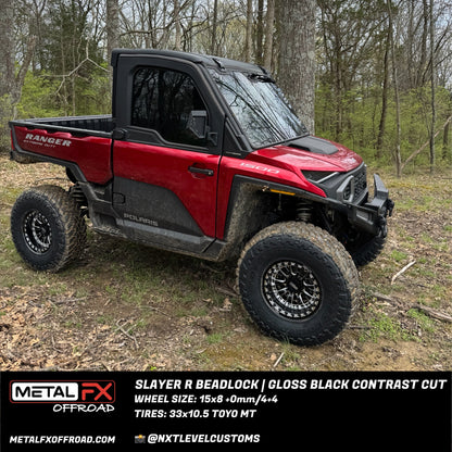 Slayer R Beadlock | Gloss Black Contrast Cut