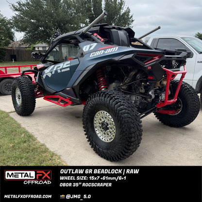 Outlaw 6R Beadlock | Raw | UTV Wheel Kit