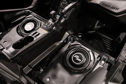 Can-Am® Maverick R 10" Front Driver Subwoofer Enclosure (2-SEAT MODELS) – Unloaded | UTVS-R-ENC-DRIVER-2