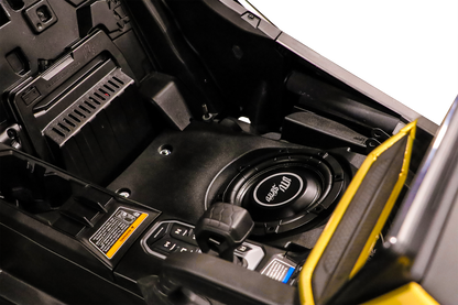 Can-Am® Maverick R 10" Front Passenger Subwoofer Enclosure (2-SEAT MODELS) – Unloaded | UTVS-R-ENC-PASS-2