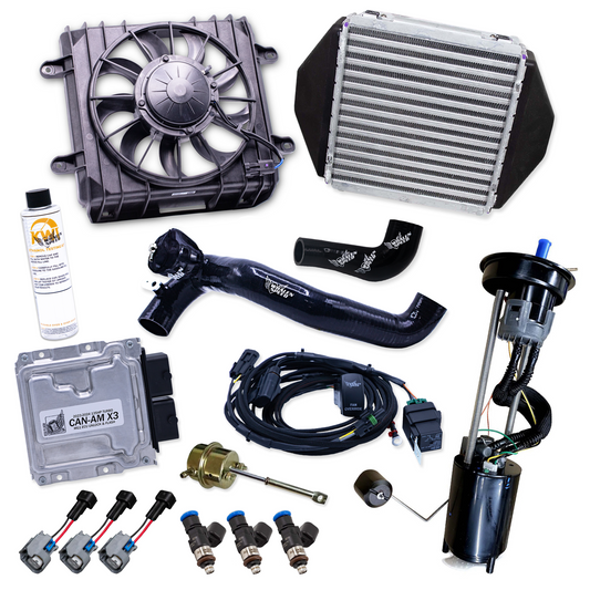 WSRD Big Injector Package & MG1 ECU Unlock | 2023-2026 Can-Am X3 135HP Turbo (231-262HP)