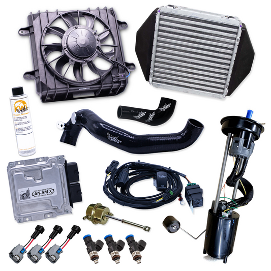 WSRD Big Injector Package & MG1 ECU Unlock | 2023-2026 Can-Am X3 135HP Turbo (231-262HP)