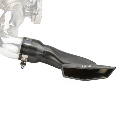 RPM Maverick R Stainless Brushed, Blued & Black Tip E-Valve TIP