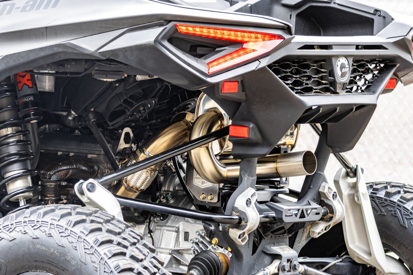 Treal Performance | 2024-2025 Can-Am Maverick R "The Patriot" Exhaust System
