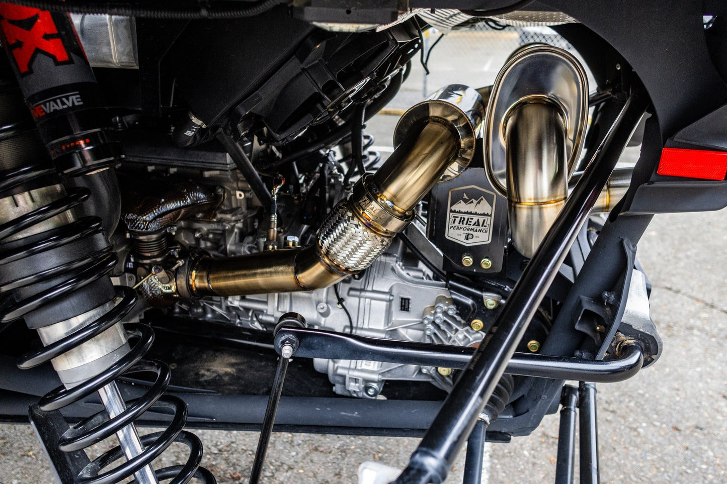 Treal Performance | 2024-2025 Can-Am Maverick R "The Patriot" Exhaust System
