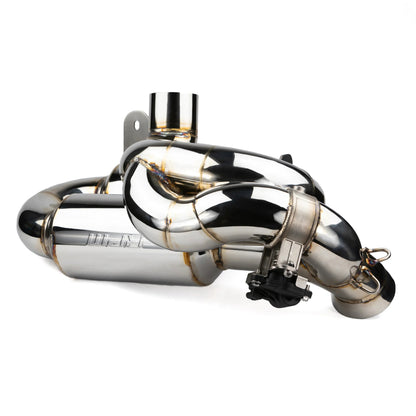 RPM SxS Can-Am Maverick R E-Valve Sport Muffler / Slip On Exhaust - RPM SXS