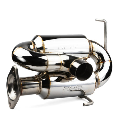 RPM Polaris RZR Pro R 3" DUAL Sport Muffler W/ 3" Tip
