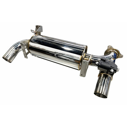 RPM SxS RZR PRO XP & Turbo R E-Valve Muffler - Dual Tip Captains Choice Exhaust - 2020-2024 PRO XP & TURBO R - RPM SXS