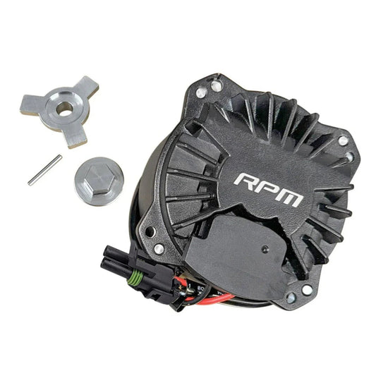RPM Can-Am Maverick X3 MAX-CFM Brushless Radiator Fan Motor Upgrade Kit
