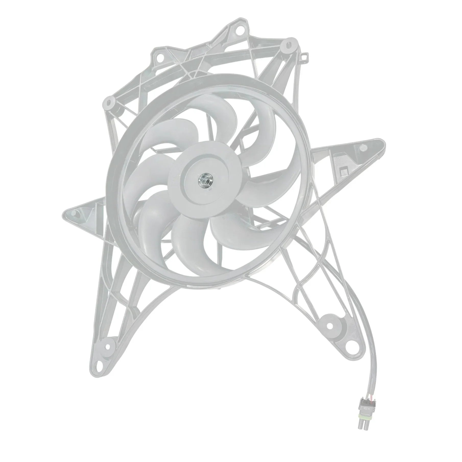 RPM Can-Am Maverick X3 MAX-CFM Brushless Radiator Fan Motor Upgrade Kit
