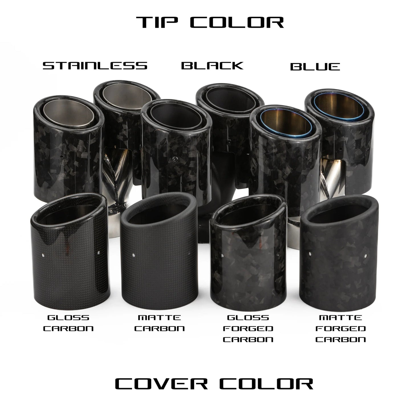 RPM Pro R Carbon Dual Exhaust Tips
