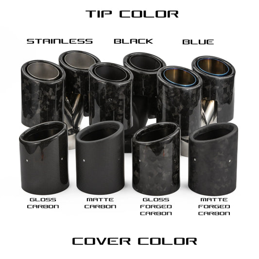 RPM Pro R Carbon Dual Exhaust Tips
