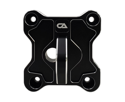 Polaris RZR XP1000 / Turbo Pull Plate / Radius Rod Plate Our Pull plate is machined from a solid piece of aircraft grade 6061 T-6 1.5"x 8" Aluminum bar stock. We then machine both pieces, send them out for anodize and then round all of our corners to give it a look that really pops and will wow anyone